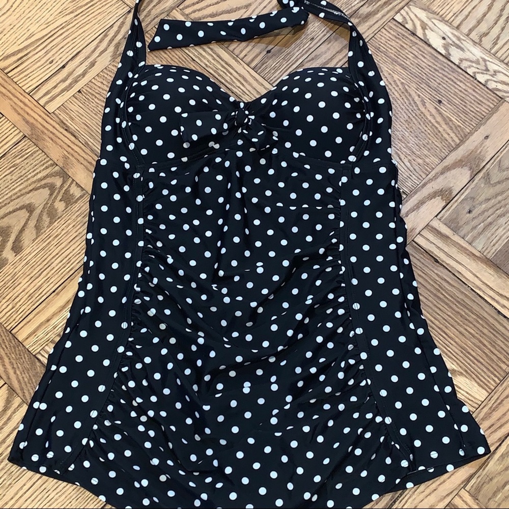 Black & White One Piece Swimsuit